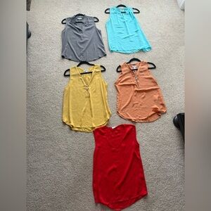 Women's Sleeveless Tops Collection - Multi-Color